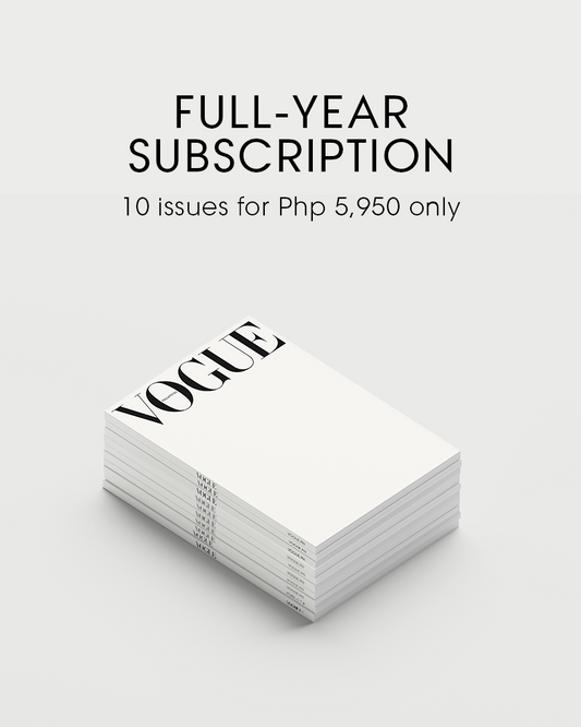 Vogue Philippines: Full-Year Subscription